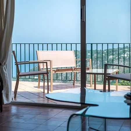 公寓 Tra Cielo E Mare & La Dependance - Fantastic Sea View 阿纳卡普里
